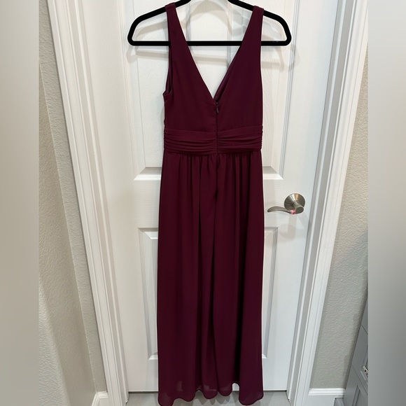 Lulus XS chiffon maxi dress - Picture 2 of 4